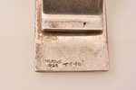 money clip, silver, 925 standard, 22.10 g, 5.1 x 2.1 x 1.4 cm, Mexico...