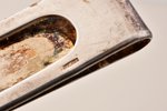 money clip, silver, 925 standard, 16.30 g, 5.2 x 1.6 x 0.7 cm, Italy...