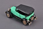 car model, GAZ A, model with metal splash board, metal, USSR, 1991...