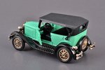 car model, GAZ A, model with metal splash board, metal, USSR, 1991...