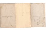 photography, 3 pcs., Latvian Army, Latvia, 20-30ties of 20th cent., 14х8.8  13.8х8.6 cm...