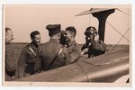 photography, Latvian Army, Aviation regiment, Latvia, 20-30ties of 20th cent., 13.8х8.8 cm...