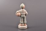 statuete, Jaunais futbolists, porcelāns, Rīga (Latvija), PSRS, Rīgas porcelāna rūpnīca, modeļa autor...