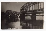fotogrāfija, Rīga, vācu okupācija, sagrautais dzelzceļa tilts, Latvija, Krievijas impērija, 20. gs....