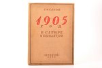 С. Исаков, "1905 год в сатире и карикатуре", 1928 g., Прибой, Ļeņingrada, 279 lpp., mitruma pēdas, i...