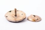 nozīme, sporta biedrība "Marss", Latvija, Krievijas Impērija, 1907 g., 23.6 x 23.2 mm...