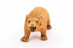 statuete, Lācis, bronza, apzeltījums, 12.2 x 5 x h 5.6 cm, svars 878.6 g....