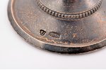glāzīte, sudrabs, 916 prove, 33.20 g, māksliniecisks gravējums, apzeltījums, h 7.3 cm, Tallinas juve...