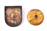 nozīme, sports, slēpes, Latvija, Igaunija, 1940 g., 19.3 x 16 mm...