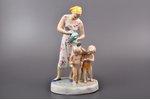 statuete, Karsta diena, porcelāns, PSRS, DZ Dulevo, modeļa autors - Asta Bržezickaja, 20gs. 50-60tie...