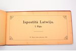 "Izpostīta Latvija", I. Rīga, 1920 g., W.Olawa fonda isdewums, Rīga, 40 lpp., 17 x 33.5 cm...