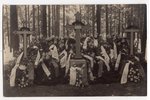fotogrāfija, Latviešu strēlnieku bataljoni, bēres, Latvija, Krievijas impērija, 20. gs. sākums, 13.6...