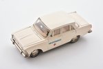 auto modelis, Moskvič 412 Nr. A2, "Medicīniskās palīdzības dienests", metāls, PSRS, 1978-1979 g....
