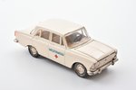 auto modelis, Moskvič 412 Nr. A2, "Medicīniskās palīdzības dienests", metāls, PSRS, 1978-1979 g....