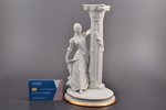 statuete-svečturis - Džuljeta (no sērijas "Romeo un Džuljeta"), porcelāns, biskvīts, 1986 g., h 24.3...