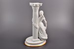 statuete-svečturis - Džuljeta (no sērijas "Romeo un Džuljeta"), porcelāns, biskvīts, 1986 g., h 24.3...