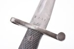 durklis, M1941, Toledo, Otrā pasaules kara periods, kopējais garums 37.2 cm, asmeņa garums 24.6 cm,...