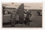 fotogrāfija, Aviācijas pulks, Latvija, 20. gs. 20-30tie g., 13.6х8.6 cm...