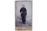 fotogrāfija, Krievijas Impērijas armija, uz kartona, Krievijas impērija, 20. gs. sākums, 12.6х7.7 cm...