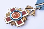 Igaunijas Sarkanā Krusta ordenis, 5. pakāpe, Igaunija, 20.gs. 20-30ie gadi, 57.6 x 38.8 mm, marķējum...