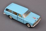 auto modelis, GAZ 24 02 Volga Nr. A13, "Taksi", "Olimpiāde '80", kaprona salons, metāls, PSRS, rūpnī...