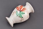 vāzīte, Ziedi, porcelāns, Rīgas Keramikas fabrika, roku gleznojums ar autora parakstu, Rīga (Latvija...