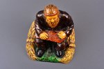 statuete, Koklētājs, keramika, majolika, Rīga (Latvija), autordarbs, modeļa autors - Jāzeps Pancehov...