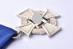 medaļa, Par uzticīgu dienestu (Treudienst-Ehrenzeichen), 2. pakāpe, 25 gadi, Trešais reihs, Vācija,...