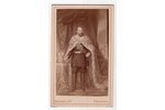 fotogrāfija, uz kartona, Krievijas impērija, 20. gs. sākums, 9х5.4 cm...