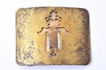 sprādze, Krievijas Impērija, 19. un 20. gs. robeža, 50.7 x 64.3 mm...