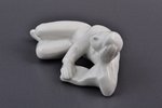 statuete, Sapņotājs, porcelāns, Rīga (Latvija), PSRS, autordarbs, 20 gs. 50tie gadi, 17 x 8 x h 6.6...