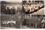 fotogrāfija, 4 gab., Dziesmu svētki, Latvija, 20. gs. 20-30tie g., 13.6х8.6 cm...