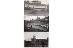 fotogrāfija, 3 gab., Dziesmu svētki, Latvija, 20. gs. 20-30tie g., 13.8х8.8 cm...