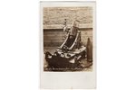 fotogrāfija, vācu okupācija, mīnmetējs, Latvija, Krievijas impērija, 20. gs. sākums, 13.8х8.8 cm...