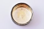 sālstrauks, sudrabs, 84 prove, 27.92 g, māksliniecisks gravējums, Ø 4.8 cm, h 2.9 cm, 1908-1917 g.,...