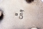 sālstrauks, sudrabs, 84 prove, 27.92 g, māksliniecisks gravējums, Ø 4.8 cm, h 2.9 cm, 1908-1917 g.,...