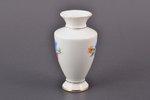 vāzīte, porcelāns, J.K. Jessen rūpnīca, Rīga (Latvija), 1936-1939 g., h 9.2 cm, otrā šķira...