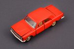auto modelis, GAZ 24 Volga Nr. A14, viss salons no kaprona, trūkst rezerves ritenis, metāls, PSRS, ~...