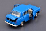auto modelis, Moskvitč 403 Nr. A7, durvju defekts kreisajā pusē, apakšdaļa ir korpusa krāsā, metāls,...