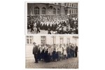 fotogrāfija, 2 gab., Rīga, Liepāja, Dziesmu svētki, Latvija, 20. gs. 20-30tie g., 13.8х8.8 cm...