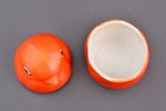 sinepju trauks, "Cālis", porcelāns, M.S. Kuzņecova rūpnīca, Rīga (Latvija), 20 gs. 30tie gadi, h 7.6...
