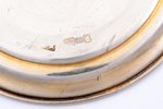 šķīvītis-paliktnis, 84 prove, 33.36 g, māksliniecisks gravējums, Ø 9.1 cm, 1895 g., Maskava, Krievij...