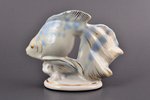 statuete, Vēdekļaste, porcelāns, Rīga (Latvija), Rīgas porcelāna rūpnīca, modeļa autors - Merija Dža...