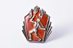 nozīme, JPS, Latvija, 20.gs. 20-30ie gadi, 20.7 x 18.7 mm...