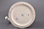statuete, Pantera, porcelāns, Vācija, Meissen, modeļa autors - Erich Oehme, 20 gs. 20-30tie gadi, h...