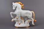 statuete, Zirgs-Uguns, porcelāns, PSRS, LFZ - Lomonosova porcelāna rūpnīca, 20 gs. 60tie gadi, h 21....
