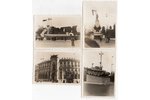 fotogrāfija, 4 gab., Rīga, svinīgais pasākums, Latvija, PSRS, 20. gs. 40tie g., 8.5х6 cm...