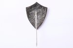 nozīme, Pirmie Liepājas Lejaskurzemes dziesmu svētki, Latvija, 1928 g., 29.8 x 22.8 mm, 2.2 g...