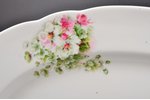 plate, porcelāns, M.S. Kuzņecova rūpnīca, Krievijas impērija, 19. un 20. gadsimtu robeža, 31.5 x 46....
