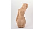 statuete, Akts, autore - Lūcija Otīlija Žurgina (1908-1999), šamots, Rīga (Latvija), PSRS, autordarb...